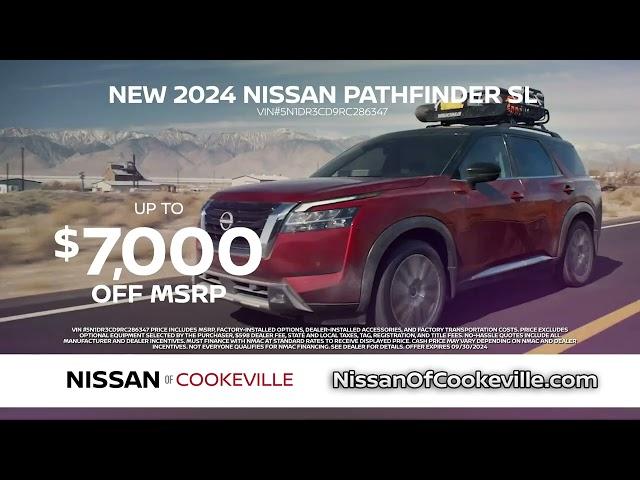 Nissan of Cookeville September Specials