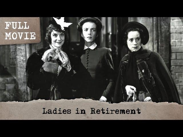 Ladies in Retirement | English Full Movie | Crime Drama Film-Noir