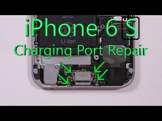 iPhone 6S Charging Port Repair Shown in 4 minute Fix