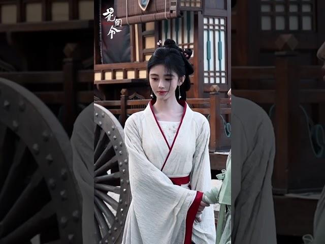 【In Blossom 花间令】|| Behind the scenes - 520 快乐 (Ju Jingyi, Liu Xue Yi) #shorts