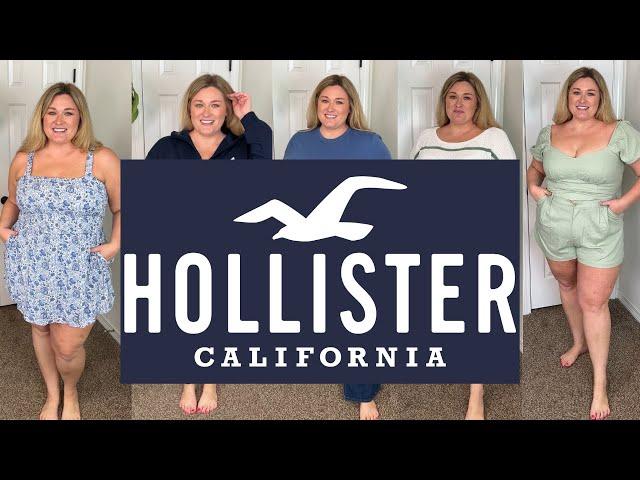 HOLLISTER XXL HAUL ON A PLUS SIZE BODY