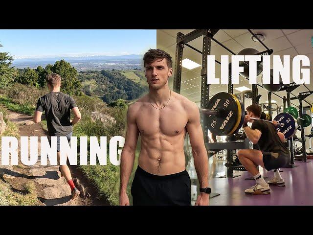 How I balance running AND lifting weights - day in the life of a hybrid athlete