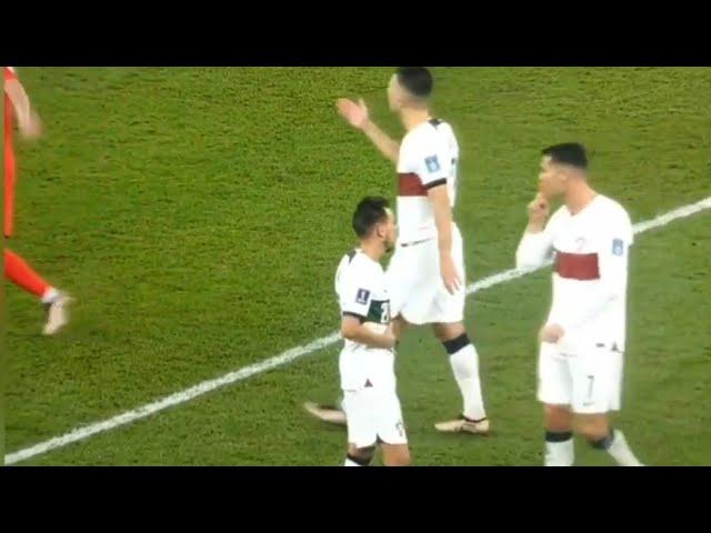 South Korea vs Portugal  The quarrel between Cho Gue-sung and Cristiano Ronaldo  2022 FIFA World Cup