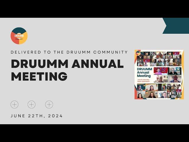 DRUUMM Annual Meeting