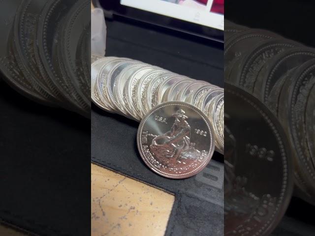 Full tube of 1982 prospector rounds!  #Englehard #Englehardprospectorrounds