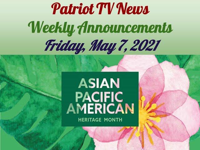 Patriot TV News - Friday, May 7, 2021