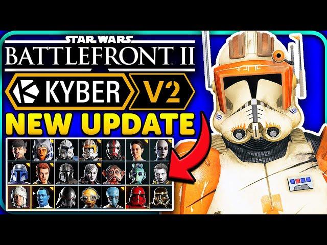 Star Wars Battlefront 2 To Change SOON! Kyber V2 Gameplay + How To Play!