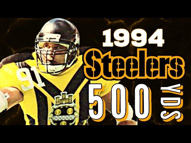 Vintage Steelers Unleash Epic Offense in Rarely-Seen Throwback Uniforms vs Colts | 1994