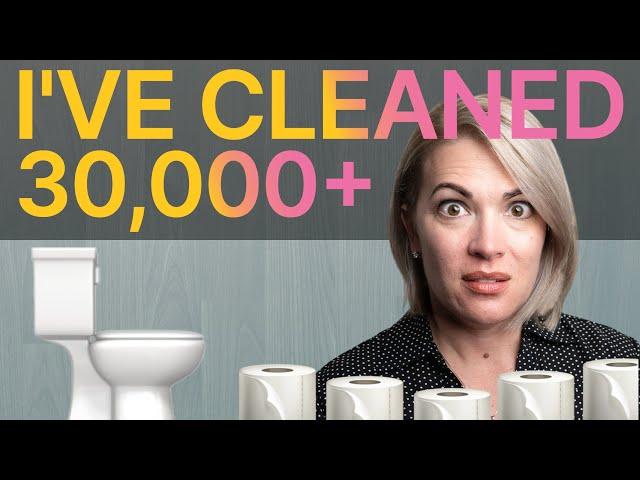 How to Clean a Toilet... FAST and EASY  