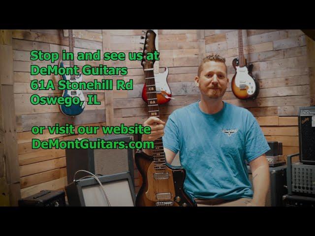 Visit DeMont Guitars in Oswego Illinois!