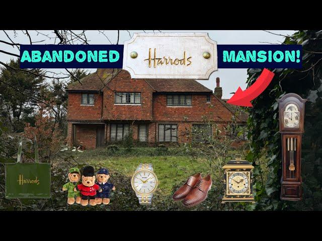 Abandoned Harrods Mansion, They Left So Many Expensive Things Behind… But Why??