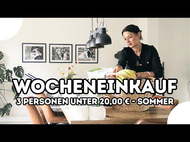 FOODHAUL  SOMMER  3 Personen Wocheneinkauf für unter 20,00 €