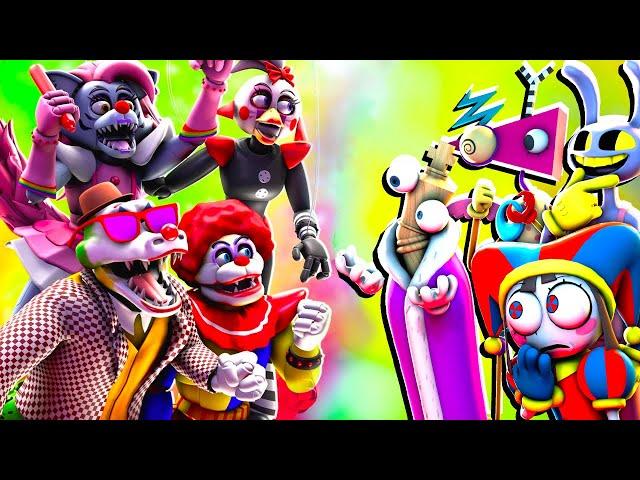 [SFM FNaF] Circus Animatronics vs The Amazing Digital Circus