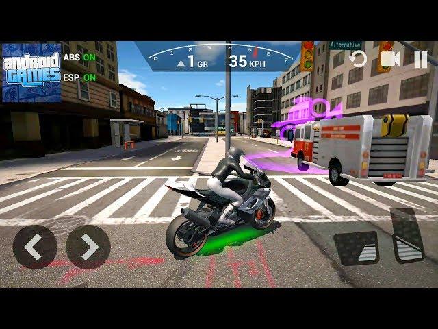 Ultimate Motorcycle Simulator #5 Best Bike - Android Gameplay FHD