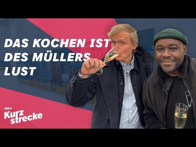 Nelson Müller will in Essen trinken| Kurzstrecke mit Pierre M. Krause