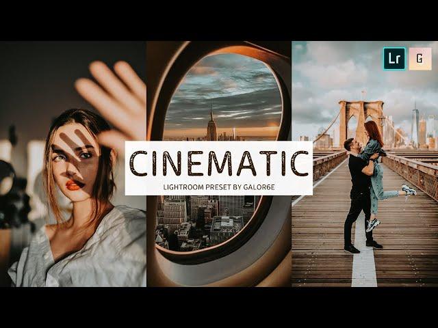 CINEMATIC Lightroom Mobile Preset Free DNG | Lightroom Preset Tutorial | Lightroom Mobile Preset