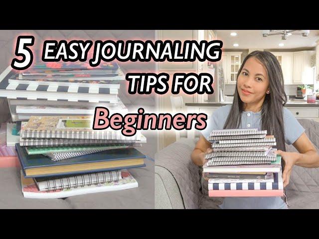 Journaling for Beginners | Five Tips on How to Start a Journal - Christian Inspirational Video