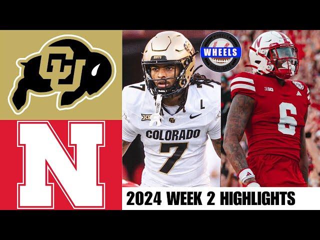 Colorado vs Nebraska | Full Game Highlights | 2024 College Football Highlights