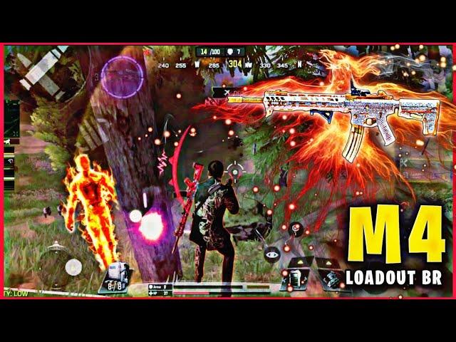 This M4 Loadout Blast entire Enemies Squad  Best M4 Gunsmith br  Codmobile ! New #m4codm Gamplay