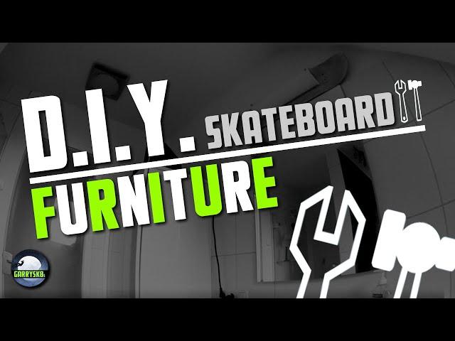 DIY Skateboard furniture - Upcycling IKEA lamps