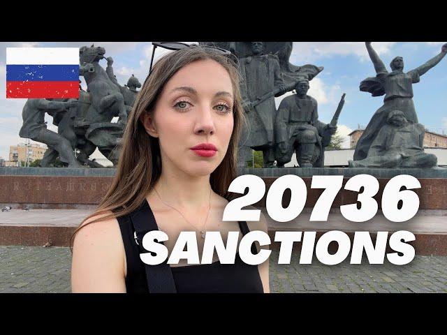 LIFE IN RUSSIA UNDER SANCTIONS 2024  We got used to it now?