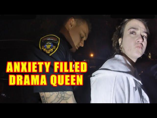 Bodycam DUI Arrest - 19-Year-Old Drama Queen Finds Out Anxiety Isn't an Excuse for Being Impaired