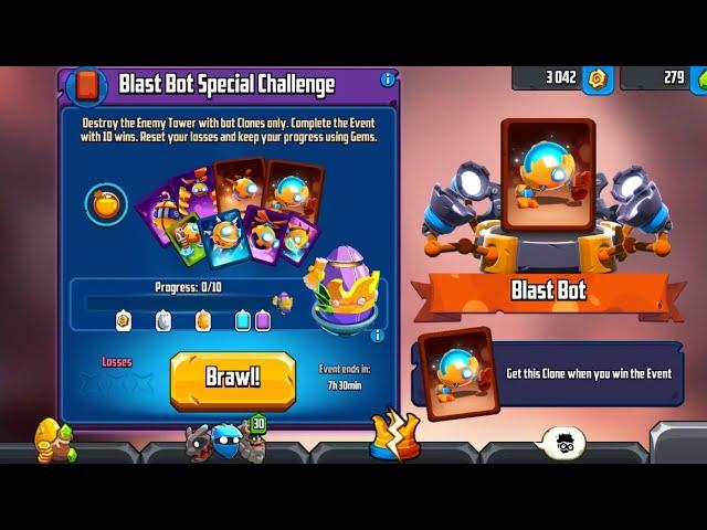 Blast Bot Special Challenge - Badland Brawl Gameplay | Aapka Gaming Adda