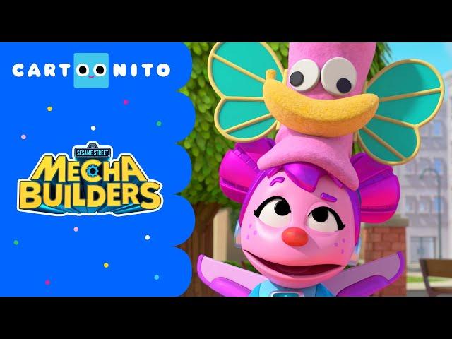 Silly Hat Mayhem!  | Mecha Builders | Cartoon Network