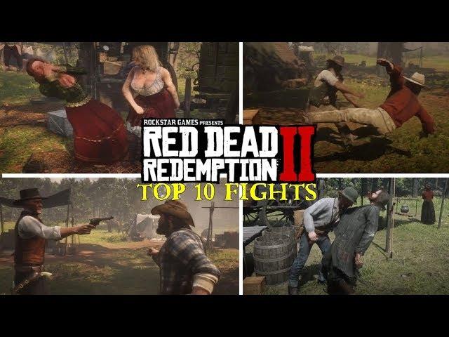 Top 10 Best Campfights in Red Dead Redemption 2