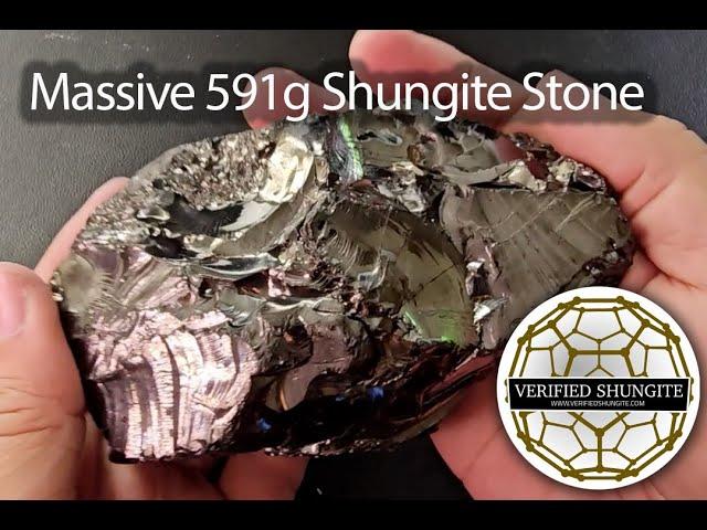 Giant #Shungite Type 1 Stone - 591grams 1.3 Pounds!