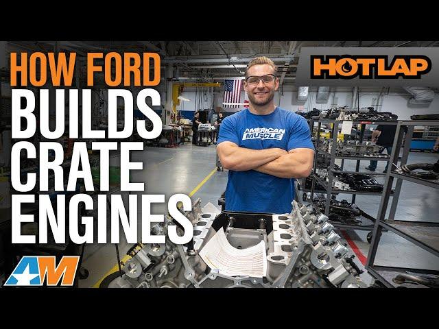 How Ford Performance Hand Builds 5.0 Coyote V8s & Ford GT V6 Engines - Hot Lap