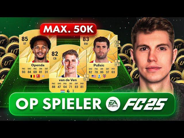 Die BESTEN SPIELER bis 50.000 Coins in FC 25 (Jede Position) 