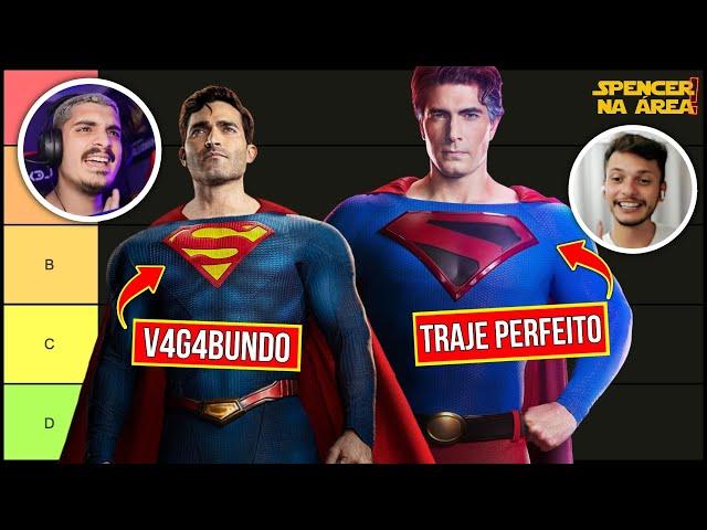 RANKEANDO OS UNIFORMES DO SUPERMAN LIVE ACTION - Com Gui Felix