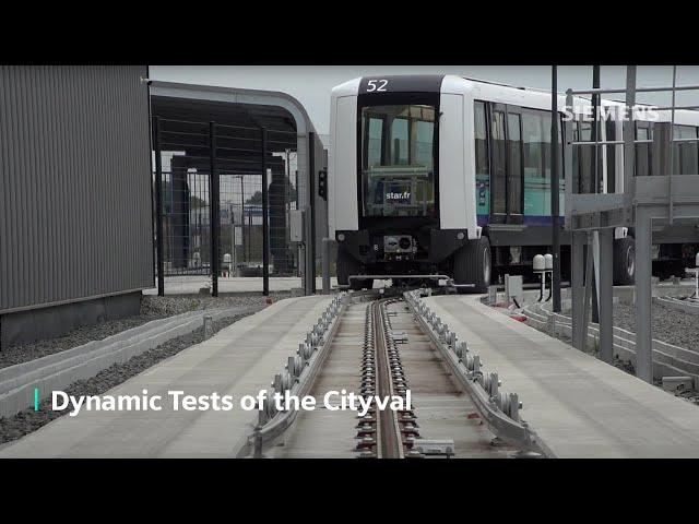 Metro Rennes’ Line B - Testing the new Cityval automated metro