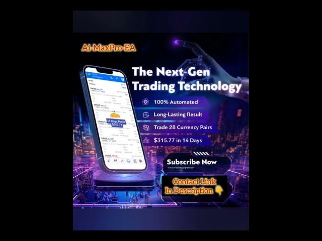 Ai-MaxPro-EA 100% Automated Long Lasting Result #aimaxproea #aitradingbot