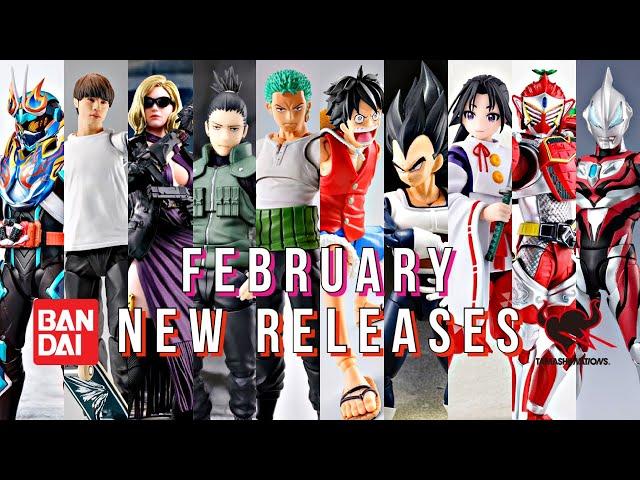 Every S.H. FIGUARTS in FEBRUARY 2025!