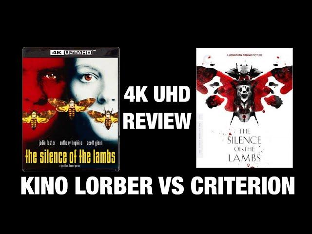 SILENCE OF THE LAMBS 4K UHD BLU-RAY REVIEW | KINO VS CRITERION!!