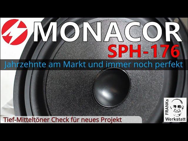 GRAUE EMINENZ | Der SPH-176 von Monacor - ziemlich alt und immer noch gut | #MONACOR