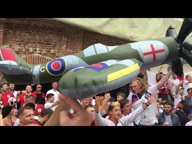 German bombers in the air | England fan’s chant