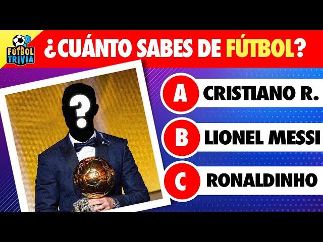 ¿Cuánto sabes de Fútbol? ️ Nivel Difícil  Fútbol Trivia