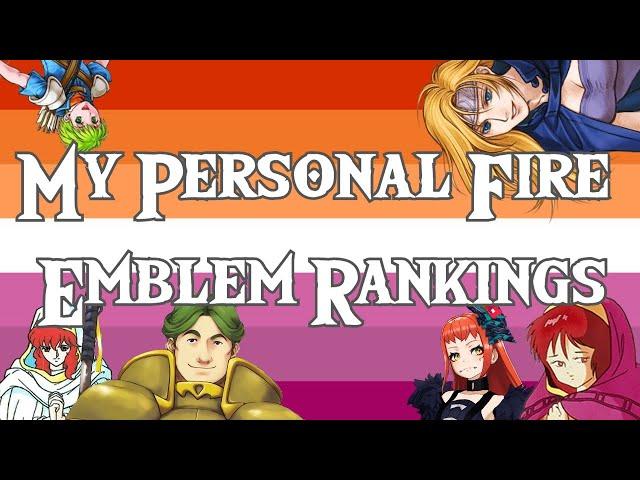 Ranking EVERY Fire Emblem Game (1K Sub Special)