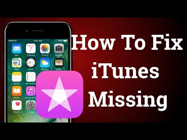 How To Fix iTunes Store Missing On iPhone How To Get Back iTunes Store