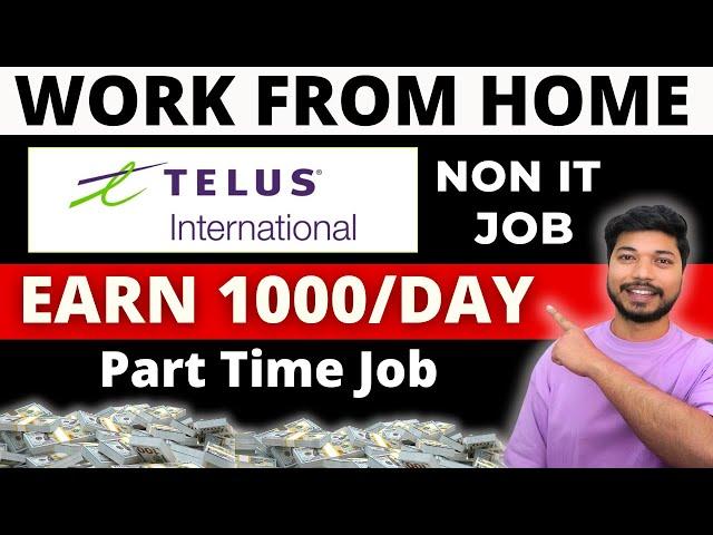 Work from home Jobs 2024 | Online Work from Home | Remote Job | Job4freshers