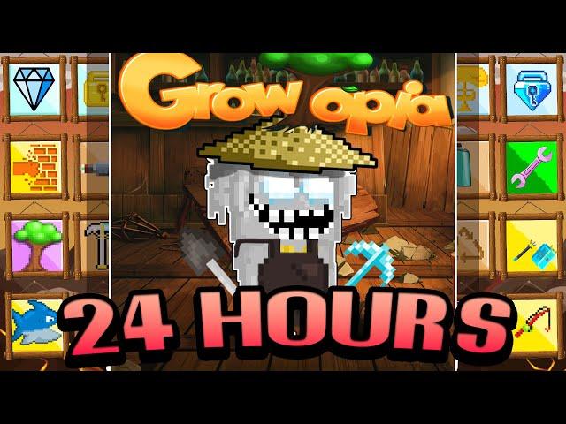 I Spent 24 Hours Doing Growtopia Services