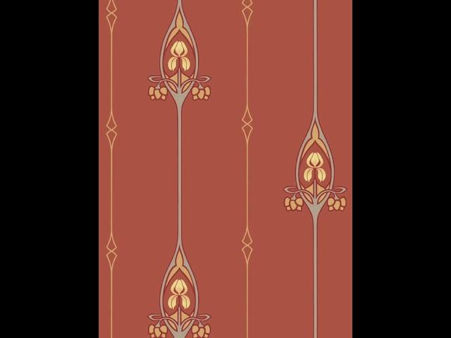 레그노 087-20번 앤틱 스타일 스트라이프 플로랄 포인트벽지  #인테리어 #interiordesign #벽지 #wallpaper