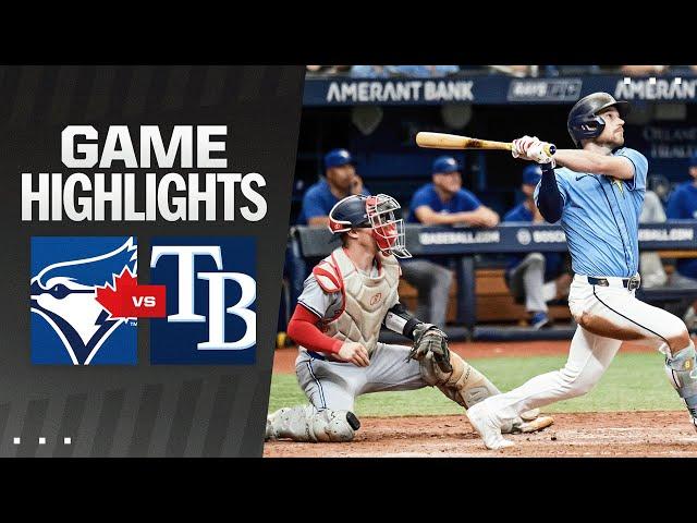 Blue Jays vs. Rays Game Highlights (9/22/24) | MLB Highlights