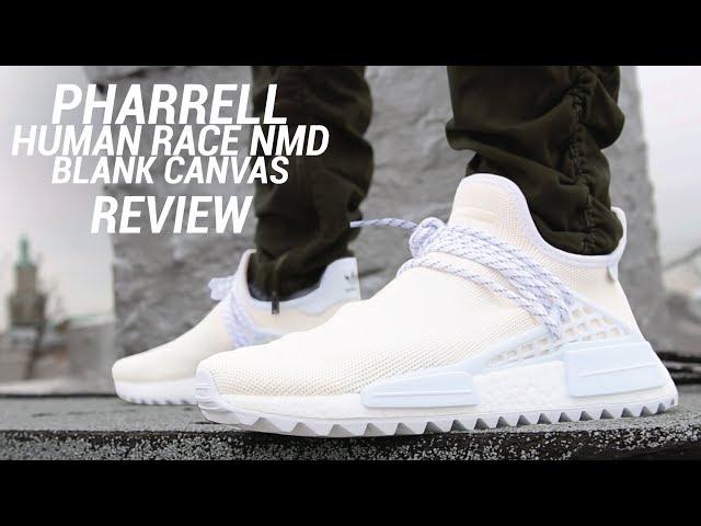 ADIDAS PHARRELL HU NMD TRAIL HOLI BLANK CANVAS REVIEW