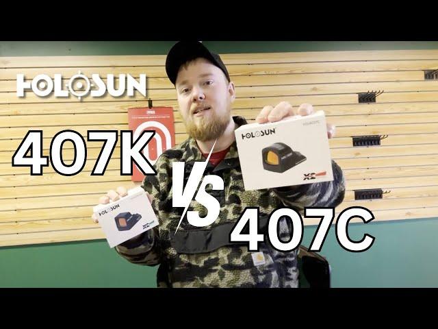 Finding Your Fit: Holosun 407C vs 407K Explained