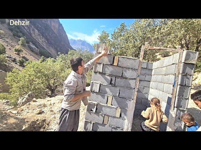 Covering the roof of the toilet well by Aghaqarbun and opening the toilet