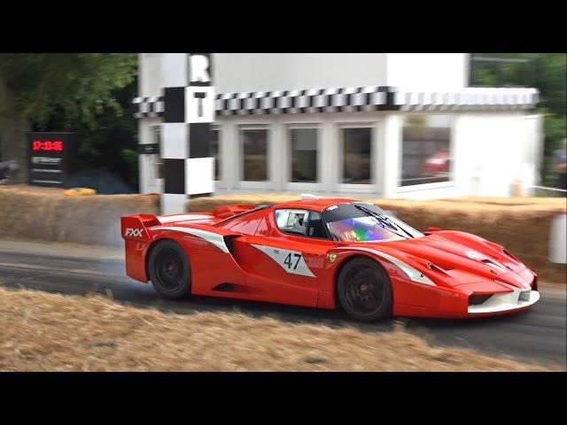 Ferrari FXX, FXXK and 599 XX go crazy!!